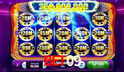 Jackpots e promoções na Bet09