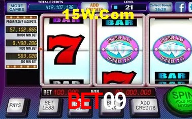 Variedade de jogos na Bet09